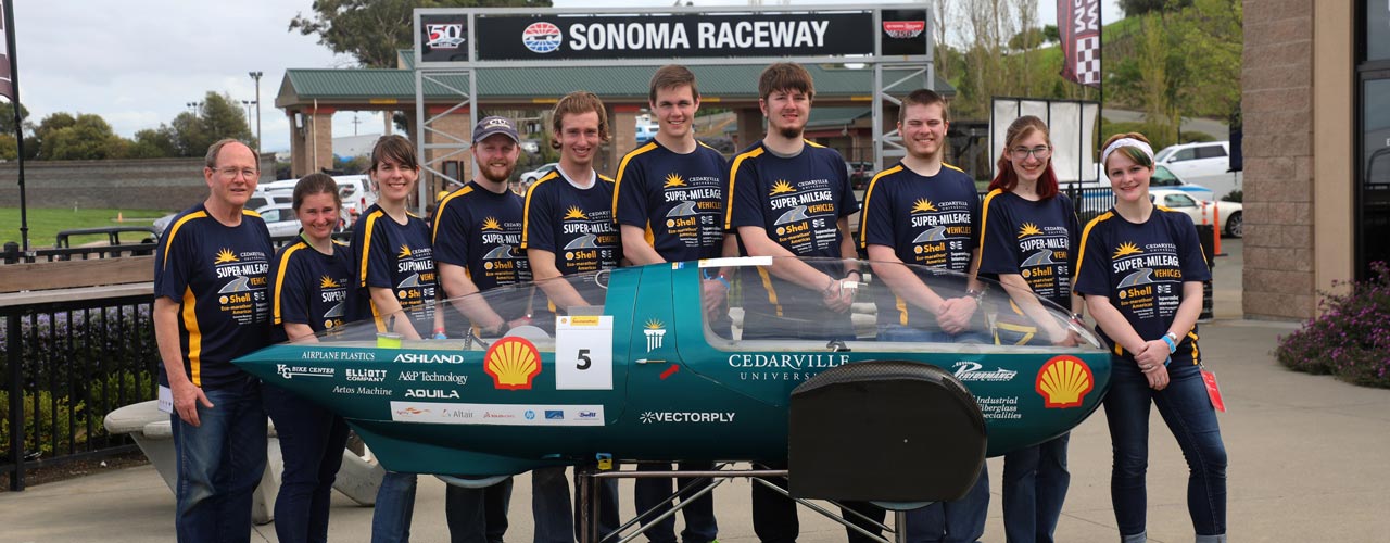 Supermileage team and Sting