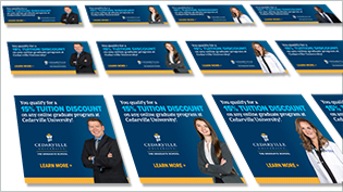 sample promotional cards