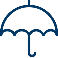 Umbrella icon.