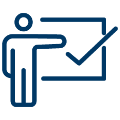 Experienced faculty icon