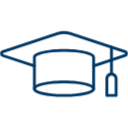 graduation cap icon