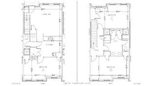 Townhouse room layout